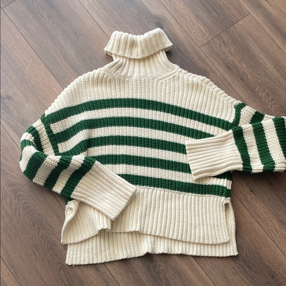 Madewell Wide Rib Turtleneck Sweater - Picture 3 of 6